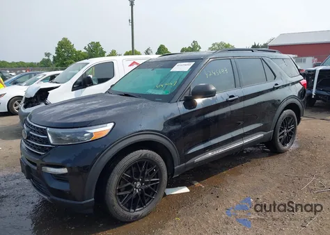 2020 Ford Explorer Xlt z USA, uszkodzony, nr VIN 1FMSK8DH4LGC44047